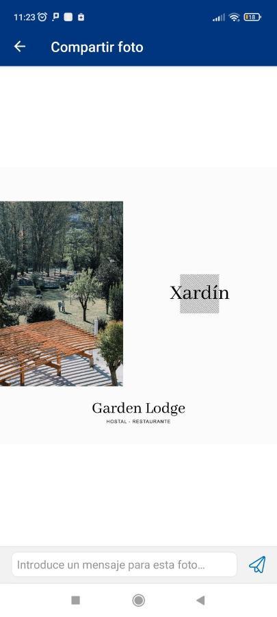 Garden Lodge Hostal Evencio Ribadavia Dış mekan fotoğraf